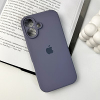 Чохол для смартфона Silicone Full Case AA Camera Protect for Apple iPhone 16 28,Lavender Grey (Колір Lavender Grey) - фото № 7