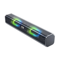 Портативна колонка HOCO BS49 Dazzling sound desktop wireless speaker Metal Gray (Колір Metal Gray), Атикул k47847 |  купить на VILKI.NET - фото № 1