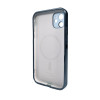 Чохол для смартфона AG Glass Sapphire Frame MagSafe Logo for Apple iPhone 11 Sierra Blue (Sierra Blue)- № 2