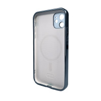 Чохол для смартфона AG Glass Sapphire Frame MagSafe Logo for Apple iPhone 11 Sierra Blue (Цвет Sierra Blue) - фото № 2
