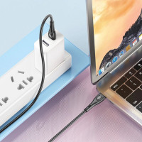 Кабель BOROFONE BX98 Type-C to Type-C Superior 60W charging data cable Black (Колір Черный) - фото № 4