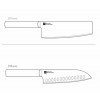 Набір ножів з 2 предметів Xiaomi HuoHou Heat Knife Set Black 2 pcs - зображення 2