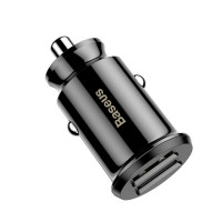 Автомобільний зарядний пристрій Baseus Grain Car Charger 3.1A Black (Колір Черный) - фото № 7