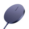 Бездротовий зарядний пристрій Baseus Simple Mini3 Magnetic Wireless Charger 15W Dusty Purple (Dusty-Purple)- № 6