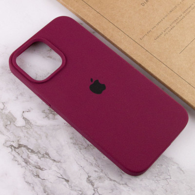 Чохол для смартфона Silicone Full Case AA Open Cam for Apple iPhone 15 35,Maroon - зображення 4