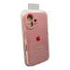 Чохол для смартфона Silicone Full Case AA Camera Protect for Apple iPhone 16 41,Pink (7089)- № 2