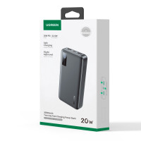 Зовнішній акумулятор UGREEN PB312 20000mAh PD 20W (Колір Сірий) - фото № 2