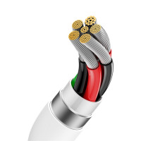 Кабель Baseus Superior Series Fast Charging Data Cable USB to Type-C 100W 1.5m Moon White (Колір Moon-White) - фото № 7
