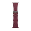 Ремінець для годинника Apple Watch Hermès 42/44/45/49mm 5.Wine Red (Hermes42-5.WineRed)