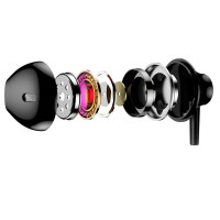 Навушники Baseus Encok H06 lateral in-ear Wire Earphone Black 3.5 mini-jack (Колір Черный) - фото № 4