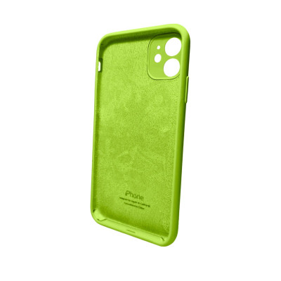 Чохол для смартфона Silicone Full Case AA Camera Protect for Apple iPhone 11 кругл 24,Shiny Green - зображення 2