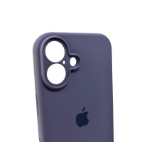 Чохол для смартфона Silicone Full Case AA Camera Protect for Apple iPhone 16 28,Lavender Grey (Колір Lavender Grey) - фото № 6