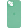 Чохол для смартфона Silicone Full Case AA Camera Protect for Apple iPhone 14 30,Spearmint