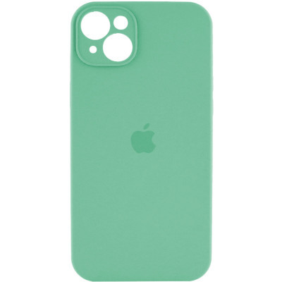 Чохол для смартфона Silicone Full Case AA Camera Protect for Apple iPhone 14 30,Spearmint - изображение 1