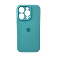 Чохол для смартфона Silicone Full Case AA Camera Protect for Apple iPhone 16 Pro 17,Sea Blue (Колір Sea-Blue) - фото № 2