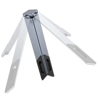 Підставка для ноутбука HOCO HD9 Action metal folding notebook holder Metal gray (Цвет Metal Gray) - фото № 3