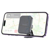 Автотримач для телефона HOCO H33 Cheetah magnetic car holder(center console) Black (7073)- № 4