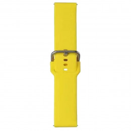 Ремінець для годинника Universal Buckle Solid 22mm Yellow