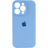 Чохол для смартфона Silicone Full Case AA Camera Protect for Apple iPhone 15 Pro Max 49,Cornflower