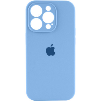Чохол для смартфона Silicone Full Case AA Camera Protect for Apple iPhone 15 Pro Max 49,Cornflower - изображение 1
