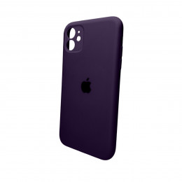 Чохол для смартфона Silicone Full Case AA Camera Protect for Apple iPhone 11 Pro Max кругл 59,Berry Purple