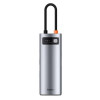 USB-хаб Baseus Metal Gleam Series 7-Port  HUB Space Grey （Type-C to HDMI4K@60Hz*1+USB3.0*3+PD*1+SD/TF*1) (Space Gray)- № 3