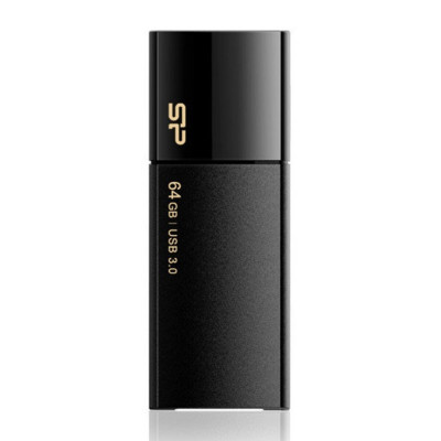 Flash SiliconPower USB 3.0 Blaze B05 32Gb Black - зображення 1