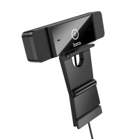 ВЕБ-камера HOCO D100 Computer camera Black (Цвет Black) - фото № 4