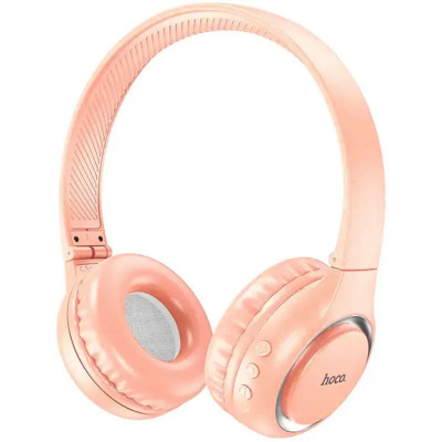 Навушники HOCO W41 Charm BT headphones Pink - зображення 1