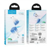 Мережевий зарядний пристрій HOCO C101A single port PD20W charger Ice Blue (Ice-Blue)- № 5