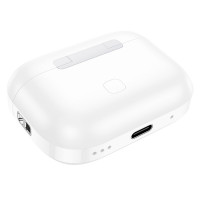 Бездротові навушники HOCO EW56 Plus Generoso true wireless ANC noise reduction BT headset White (Колір Белый) - фото № 5