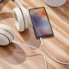 Аудіокабель BOROFONE BL16 Clear sound AUX audio cable White (7068)- № 3