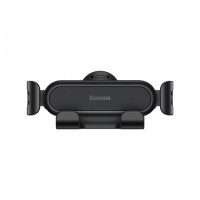 Автотримач для телефона Baseus Stable Gravitational Car Mount Lite (Air Outlet Version) black