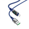 Кабель HOCO S51 Extreme зарядный кабель для передачи данных для iP Blue (6931474749222)