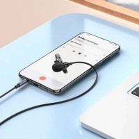 Бездротова мікрофонна система BOROFONE BFK11 Elegant lavalier microphone 3.5mm Black (Колір 7073) - фото № 6