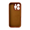 Чохол для смартфона Silicone Full Case AA Camera Protect for Apple iPhone 16 Pro Max 42,Saddle Brown (Saddle-Brown)- № 3