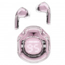 Бездротові навушники ACEFAST T8 Crystal color (2) bluetooth earbuds Lotus Pink