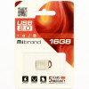 Flash Mibrand USB 2.0 Lynx 16Gb Silver - зображення 2
