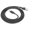 Кабель HOCO X52 USB to Ip 3A, 1m, PVC, PVC connectors, magnetic, Black (6931474735522) - зображення 5
