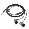 Навушники HOCO M108 Spring metal universal earphones with mic Metal Gray (6931474797575) - зображення 3
