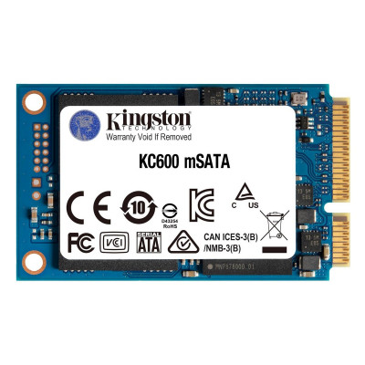 SSD mSATA Kingston KC600 512 ГБ (SKC600MS/512G) - зображення 1