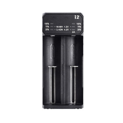 Зарядний пристрій ESSAGER Battery Charger with LED Indicator For 2 LED Black - изображение 4