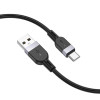 Кабель HOCO X109 Energy silicone charging data cable Type-C (L=1M) Black (7073)- № 3