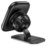 Автотримач для телефона BOROFONE BH36 Voyage center console magnetic Black (Цвет Черный) - фото № 3