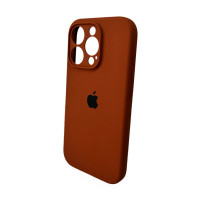 Чохол для смартфона Silicone Full Case AA Camera Protect for Apple iPhone 16 Pro Max 42,Saddle Brown (Колір Saddle-Brown) - фото № 4