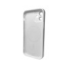 Чохол для смартфона AG Glass Matt Frame Color MagSafe Logo for Apple iPhone 12 Pearly White - изображение 2
