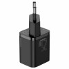 Мережевий зарядний пристрій Baseus Super Si Quick Charger 1C 25W EU Black (CCSP020101) - зображення 3