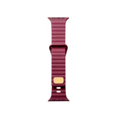 Ремінець для годинника Apple Watch Lightning Buckle 42/44/45/49mm Wine - зображення 1