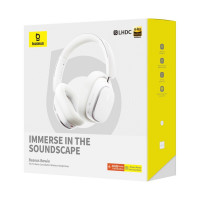 Бездротові навушники Baseus Bowie H1 Pro Noise-Cancellation Wireless Headphones Moon White (Колір Moon-White) - фото № 2
