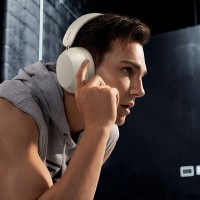 Бездротові навушники Baseus Bass 35 Max Wireless Headphones Stellar White  - фото № 8